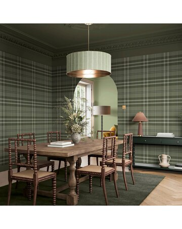 Superfresco Easy Eildon Weave Forest Wallpaper