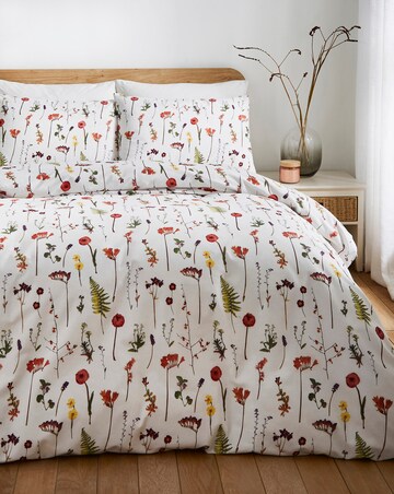 Pressed Flower Duvet Cover Set