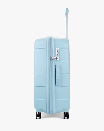 Rock Pixel Medium Suitcase - Pastel Blue