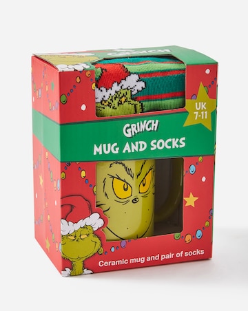 The Grinch Mug and Socks Set