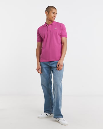 Lacoste Classic Short Sleeve Pique Polo - Birght Pink