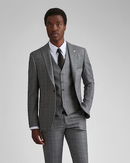 Ted Baker Slim Fit Check Suit Jacket