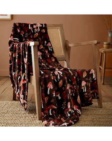 Fusion Woodland Dreams Fleece Throw