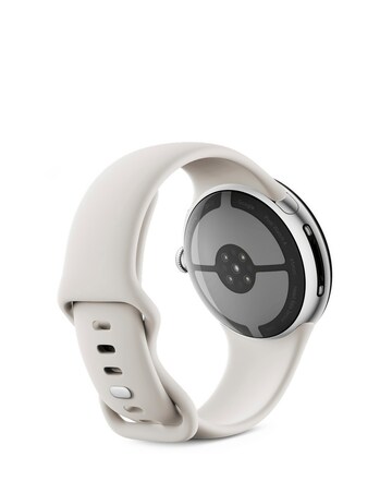 Google Pixel Watch 4 Wi-Fi 45mm - Porcelain/Silver