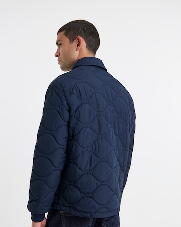 Lyle & Scott Quilted Jacket - Navy