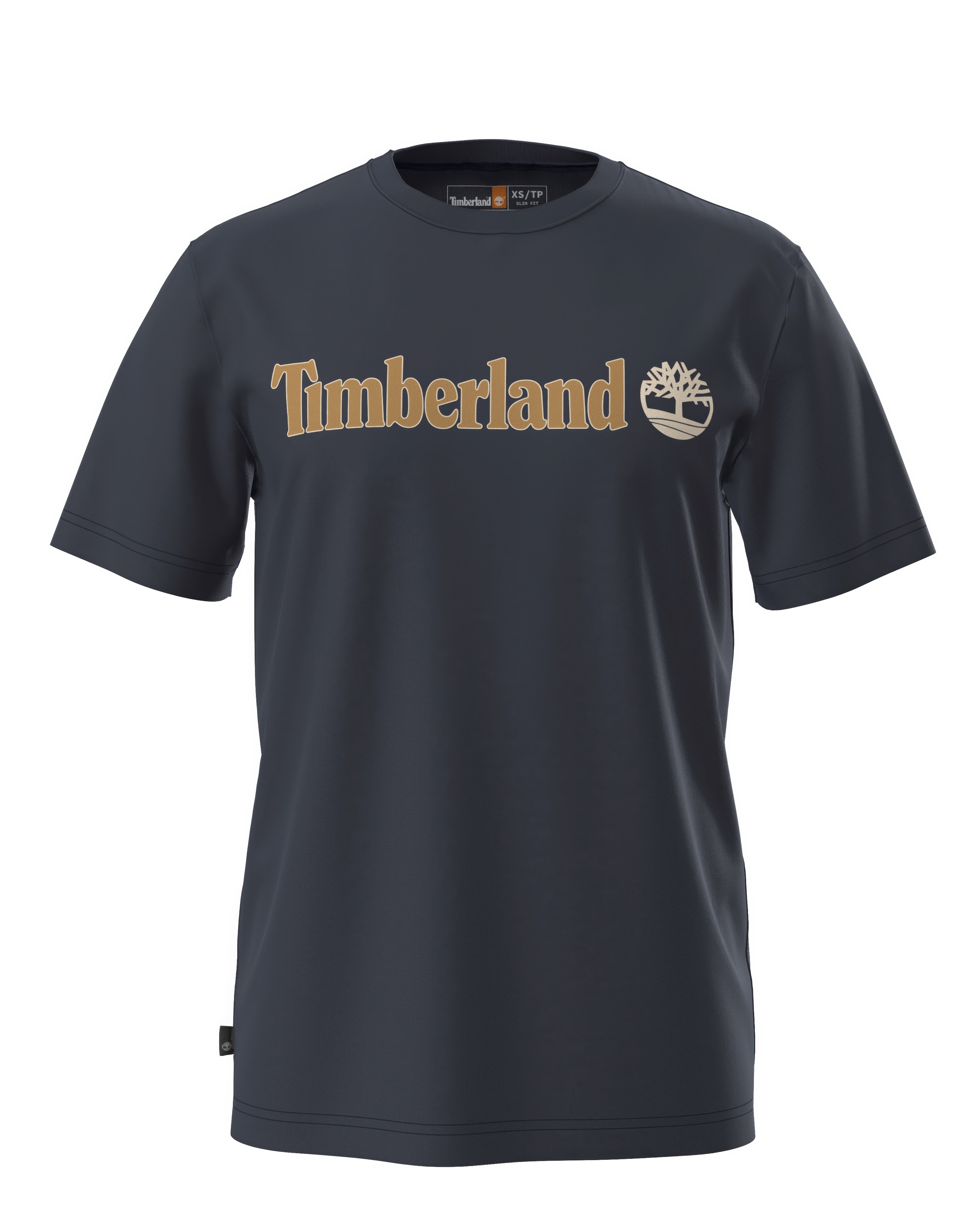 Timberland Kennebec River Linear Logo T-Shirt - Dark Sapphire | JD