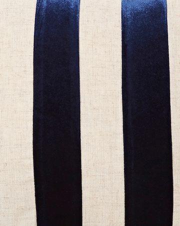 Flocked Stripe Cushion