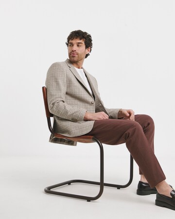 Tailored Heritage Patch Check Blazer