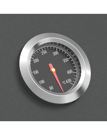 Charles Bentley Ottimo Origin Pro 455 6 Burner Gas Barbecue with Side Burner