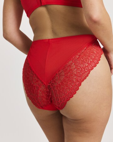 Elomi Tiernie Full Fit Knicker Red