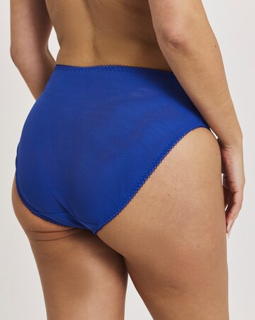 Elomi Zarla High Leg Knicker Sapphire
