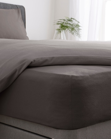 Brushed Cotton Extra Deep Fitted Sheet