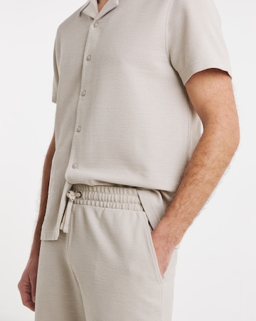 Textured Jersey Co-Ord Short