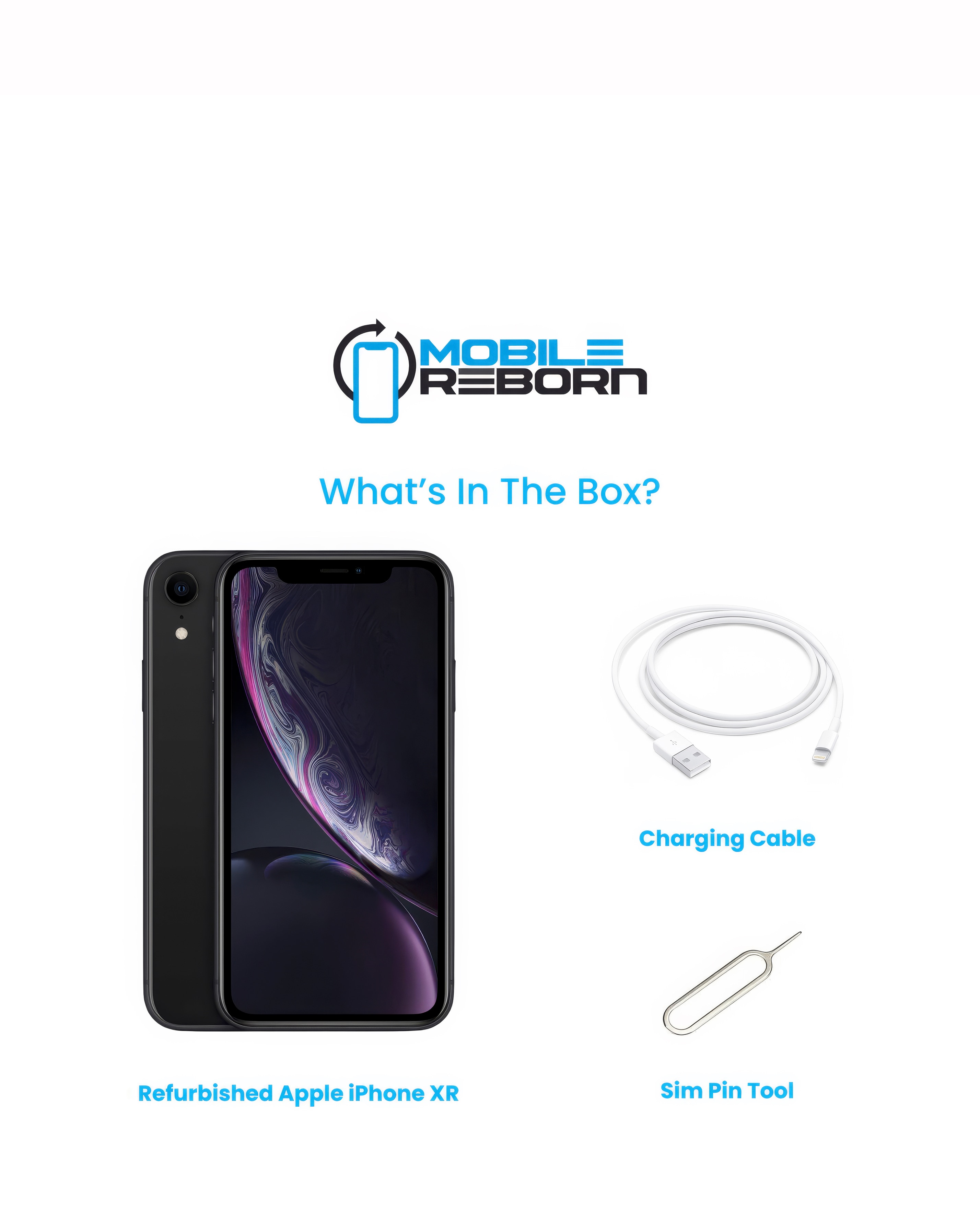 Refurbished Apple iPhone XR 64GB - Black (Pristine Condition) | JD