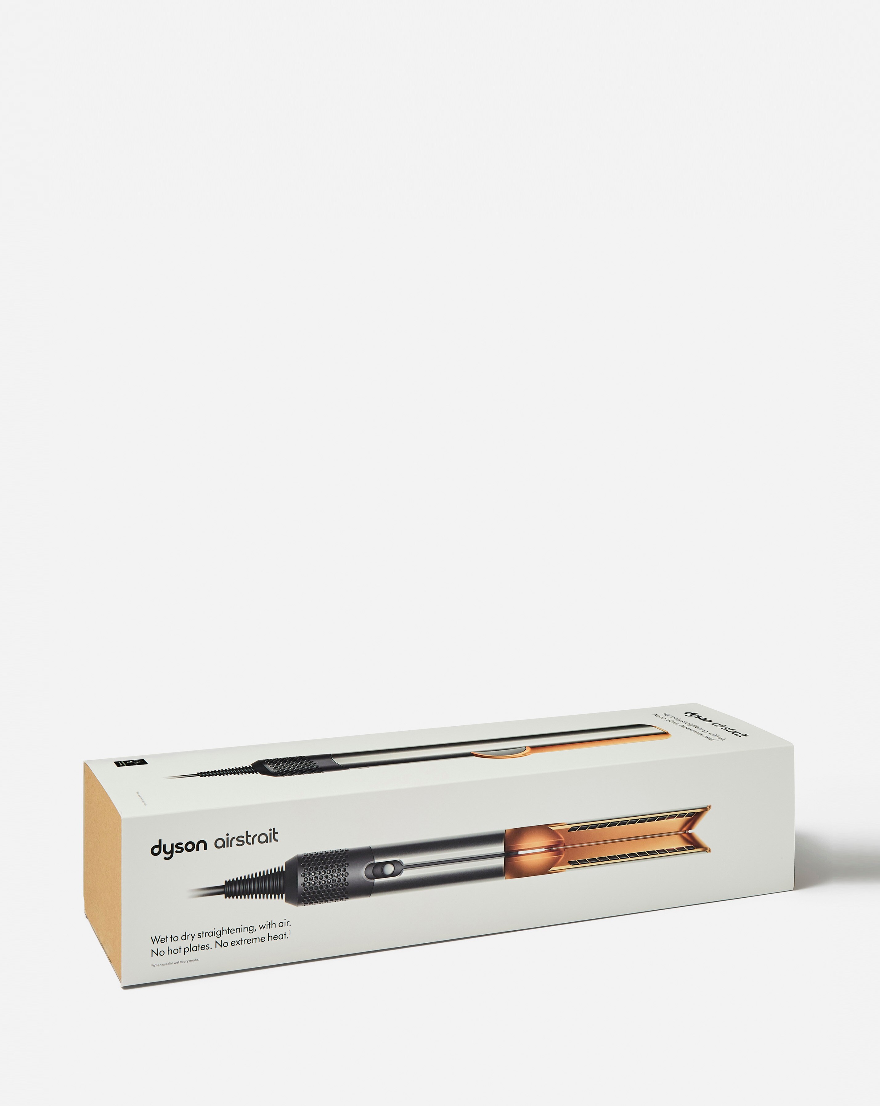 Dyson Airstrait Hair Straightener - Bright Nickel & Copper | JD