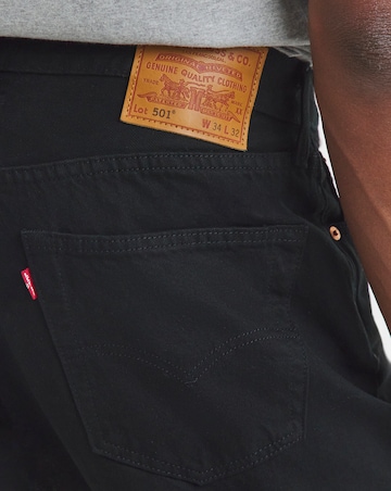 Levi's 501 Original Straight Fit Jean - Black