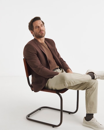 Tailored Fit Stretch Suit Jacket