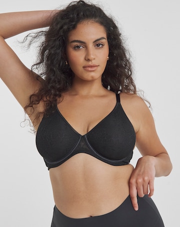 MAGISCULPT Smooth & Sculpt Moulded Lace Full Cup Bra (B-F) Black