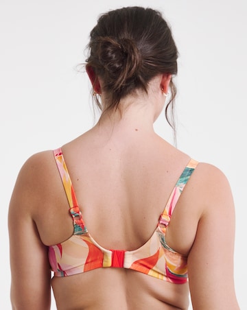 Elomi Sancho Beach Plunge Bikini Top Mango