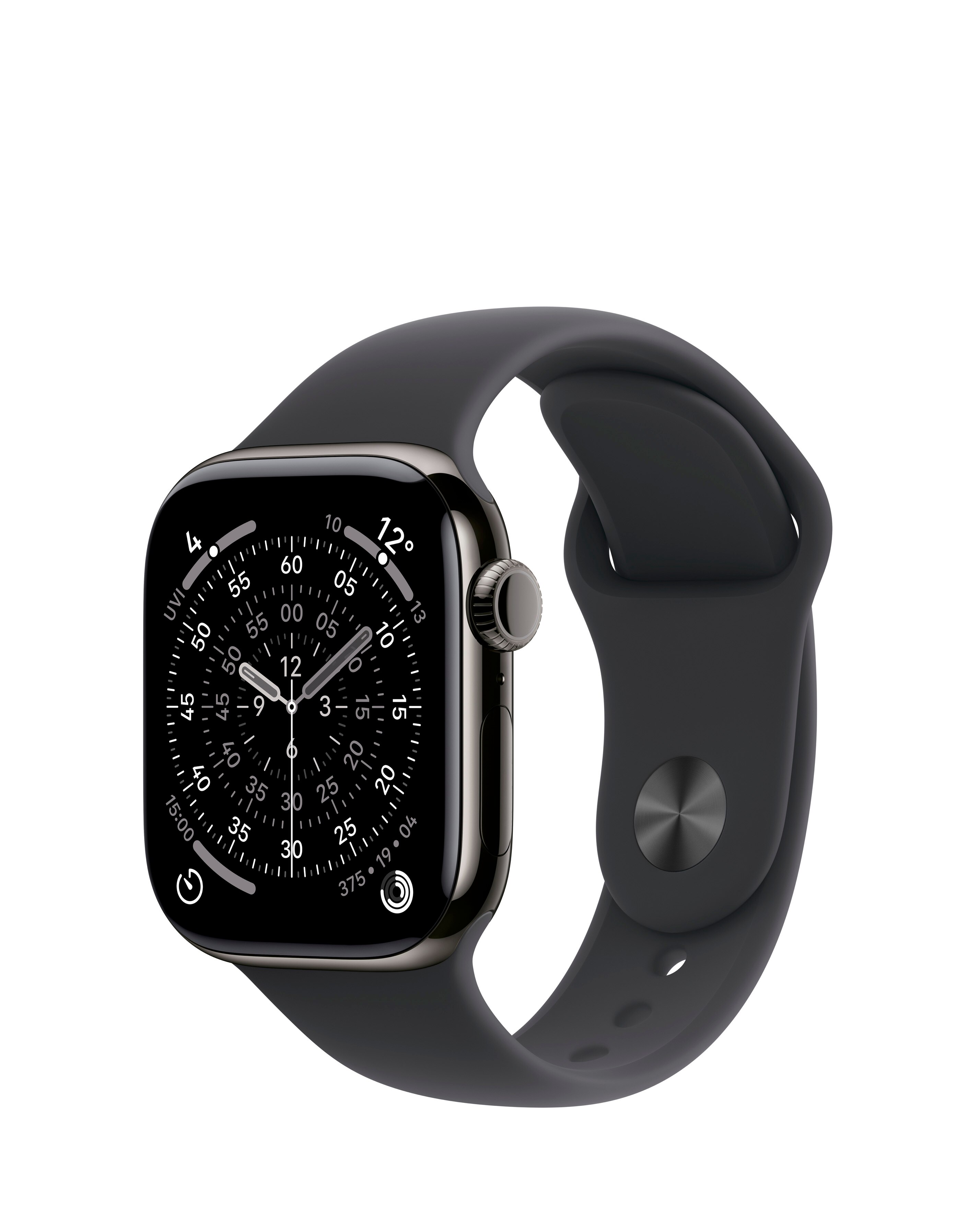 Apple Watch Series 11 GPS 42mm - Jet Black Aluminium/Black Sport
