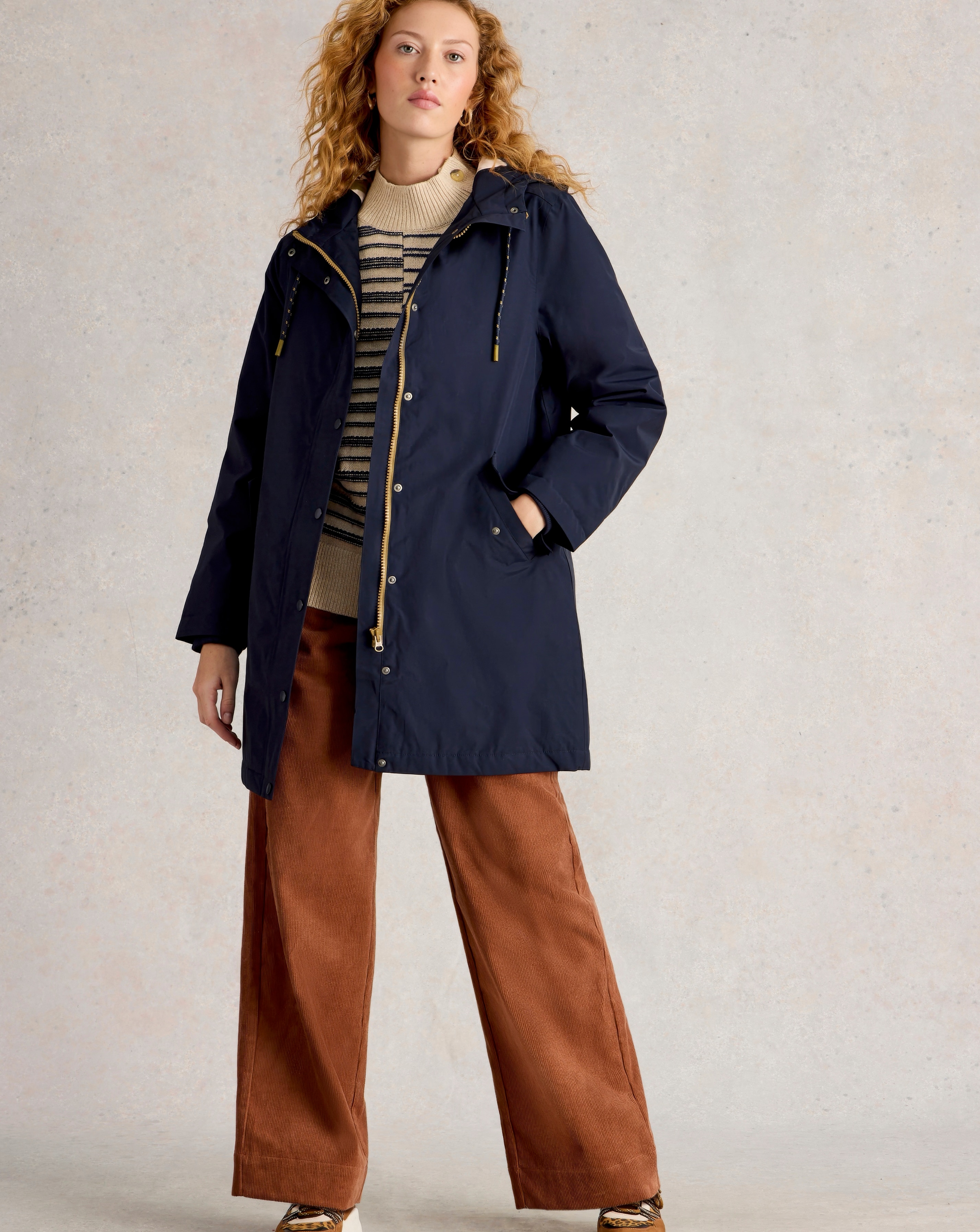 White Stuff Willow Waterproof Coat