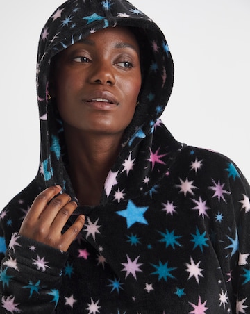 Pretty Secrets Fleece Hooded Lounge Dress