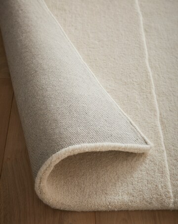 Sculptured Wool Rock Rug