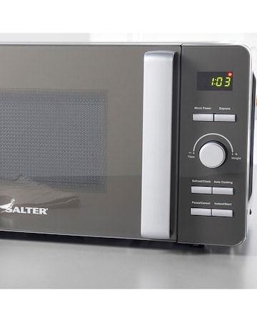 Salter Cosmos Bundle - 1.7L Kettle, 2 Slice Toaster, 20L Digital Microwave