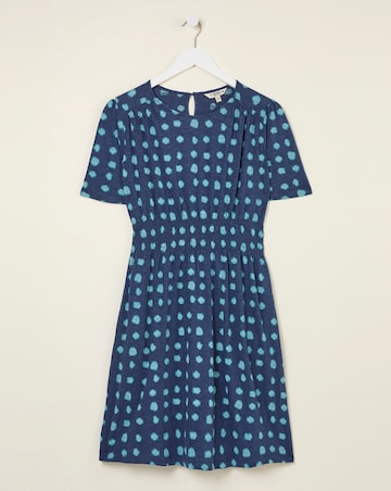 FatFace Liv Shibori Spot Dress