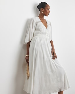 Joanna Hope Crinkle Maxi Dress
