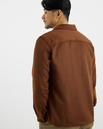 Brushed Heavy Weight Overshirt Regular