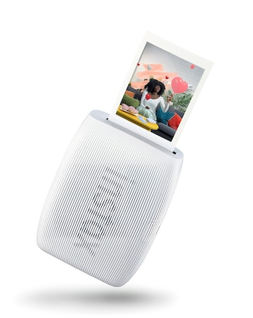 Fujifilm Instax Mini Link 3 Photo Printer with 20 Shot Film Pack - White