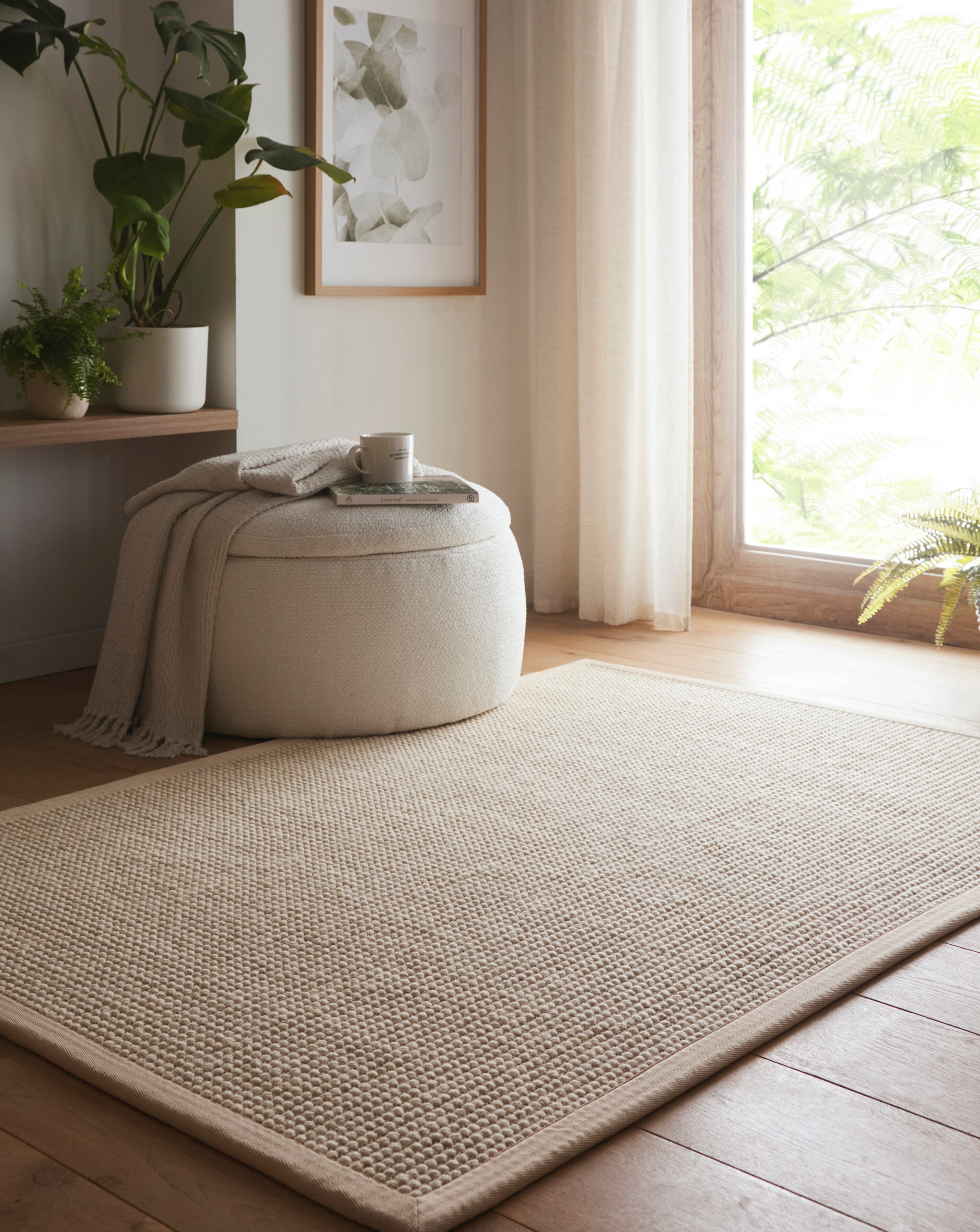 Jd Rugs Sisal Border Rug | JD Williams