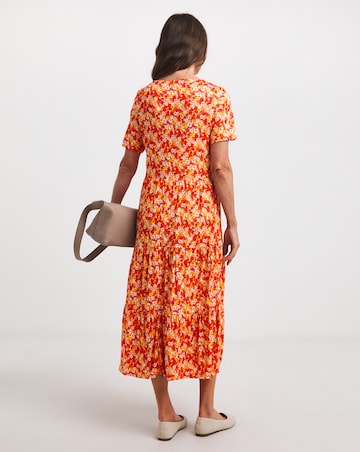 Joe Browns Louise Tiered Jersey Midaxi Dress