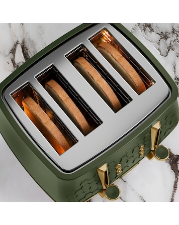 Morphy Richards Cassini 4 Slice Toaster - Olivine