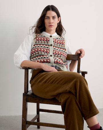 Seasalt Cornwall Dawson Pick Fairisle Merino Wool Pick