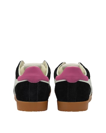 Gola Elan Trainers - Black/Off White/Fuchsia