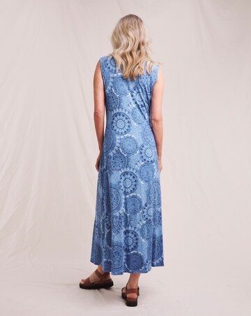 Julipa Pintuck Jersey Midi Dress