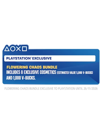 PlayStation 5 Disc Console - 1TB - Fortnite Flowering Chaos bundle