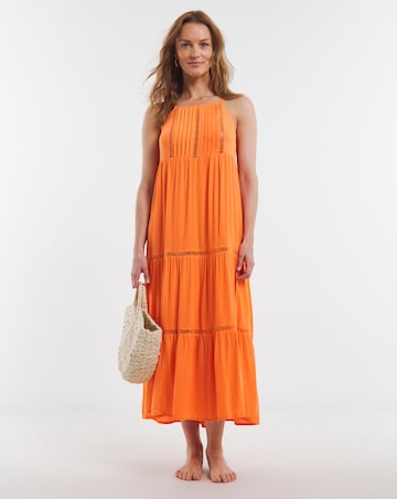 Anise Ladder Detail Maxi Beach Dress