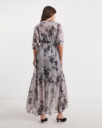 Chiffon Smock Dress