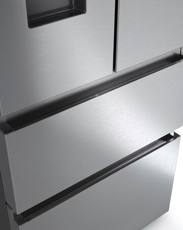 Hisense RF632N4WIE Fridge Freezer - Stainless Steel E Rated