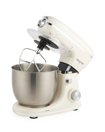 Salter Retro Stand Mixer Cream