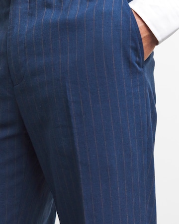 Joe Browns Striped Cotton Linen Suit Trouser