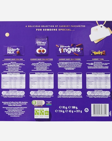 Cadbury Favourites Chocolate Selection Box 351g Bundle of 2
