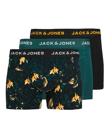 Jack & Jones Tyler Trunks 3 Pack - Multi
