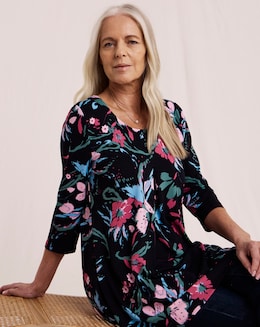 Julipa Printed Jersey Tunic