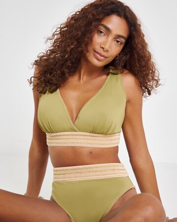 Elastic Detail Bikini Set