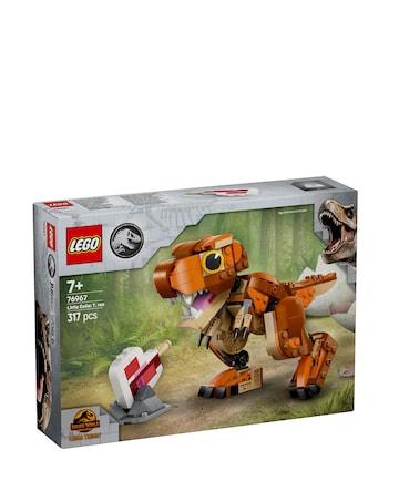 LEGO Jurassic World Little Eatie: T. rex Dinosaur Model Building Kit 76967