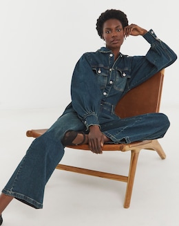 Indigo Denim Boilersuit